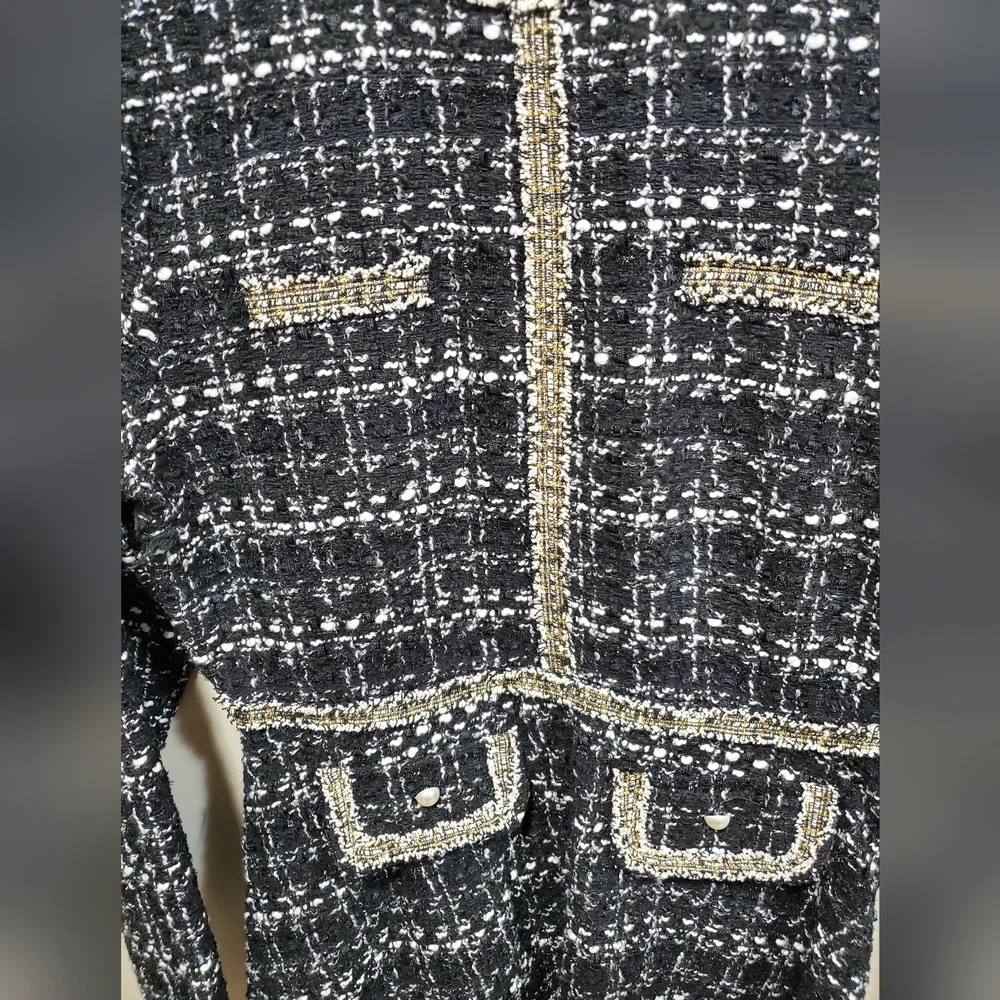 Elegant Shein tweed dress - Picture 3 of 8